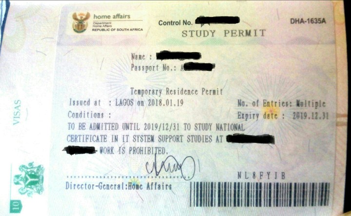 sa travel permit