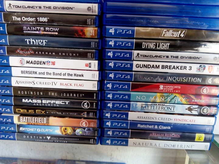 used playstation 4 games