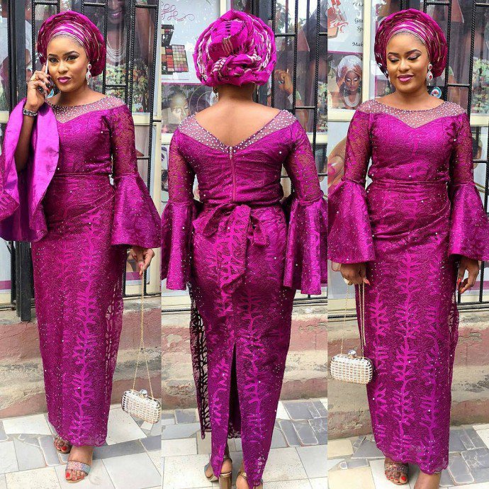 latest nigerian aso ebi styles 2018