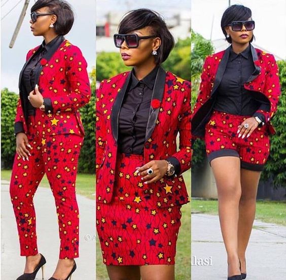 ankara tops and jackets