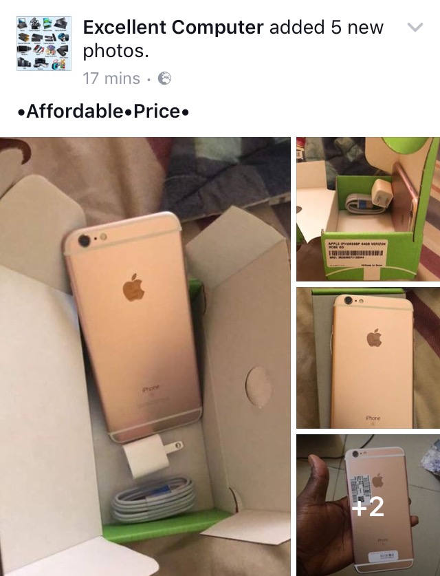 Clean London Used Iphone 6s Plus Phone Internet Market Nigeria