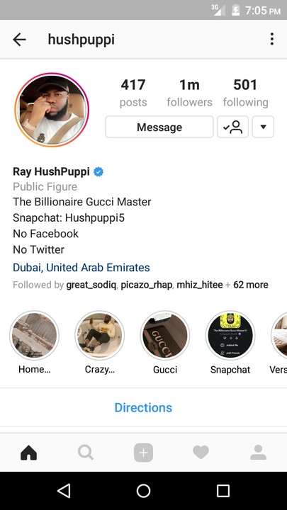 Hushpuppi Hit 1m Instagram Follower - Celebrities - Nigeria