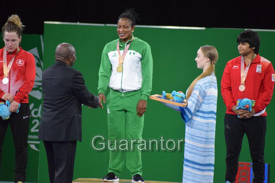 Blessing Oborududu Wins Gold At Comonwealth Games (Photos ...