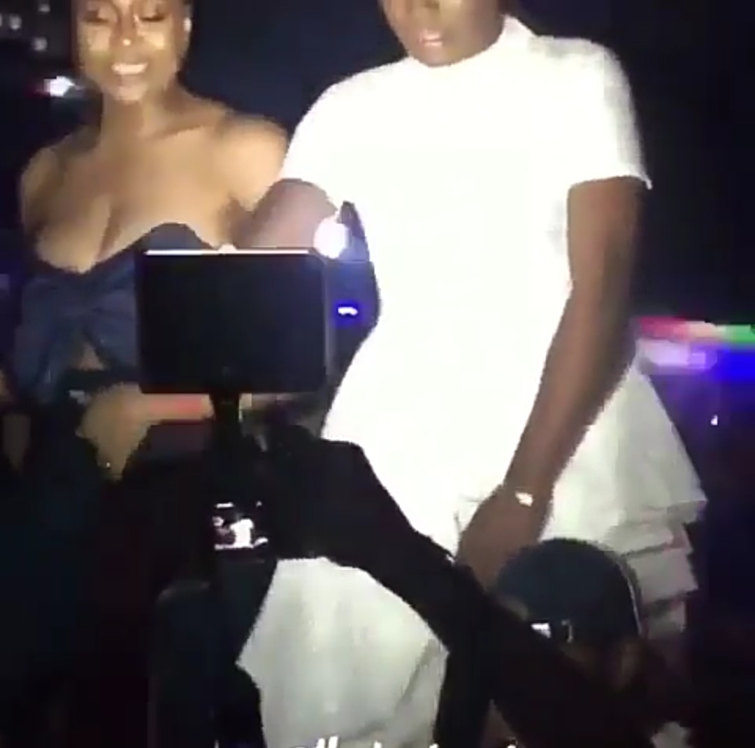 bbnaija: Vandora Dancing Vigorously With Her Boobs Almost Falling Out. -  Celebrities - Nigeria