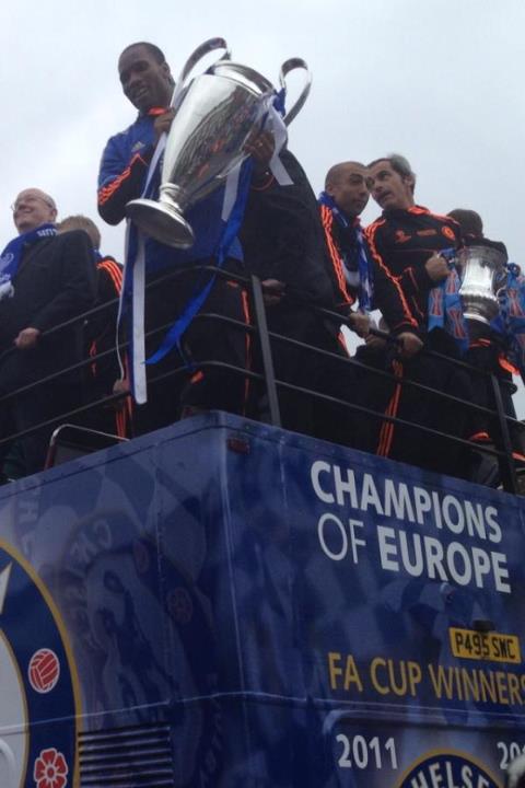 Chelsea Champions Of Europe Arrives London With Trophy ...