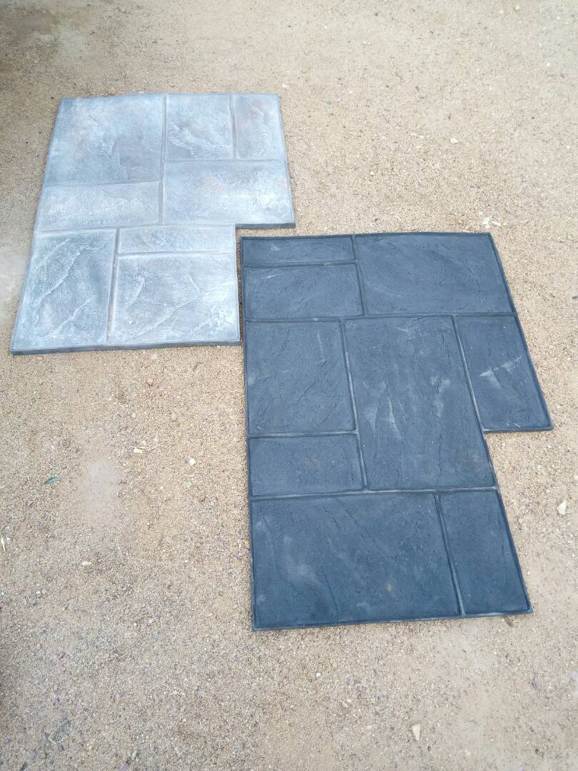 High Quality Custom Made Stamped Concrete Mats Pictures