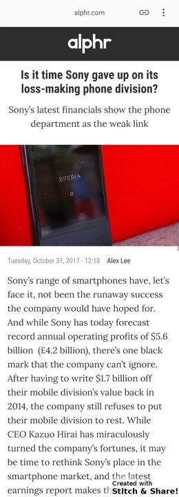 Sony Xperia Xz2 Full Specifications And Price Phones 2 Nigeria - look sony make great tv s and blu ray players but not phones in fact their mobile phone segment have been operating on loss for the past 4 yrs or so