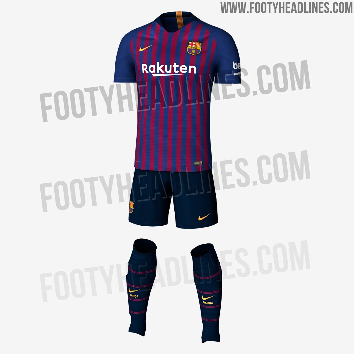 barcelona new jersey 2018