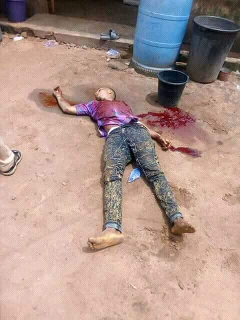 Handsome Cultist Shot Dead In Awka (Graphic Photos ...