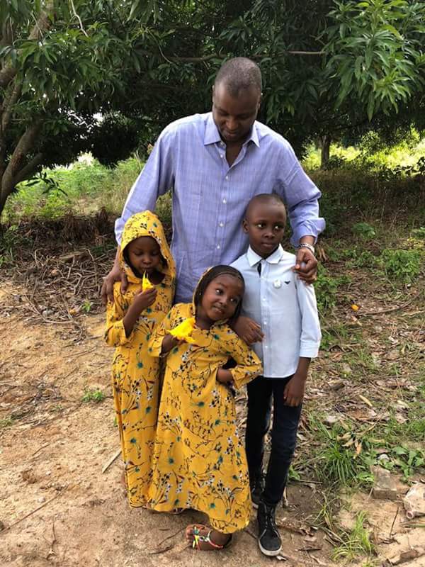 Abba Kyari And His Children Pose In The Farm (Photos ...