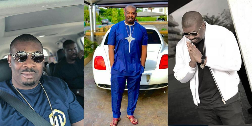 Don Jazzy Poses In Front Of His Bentley, Efe, Khloe, Mr. P, Others ...