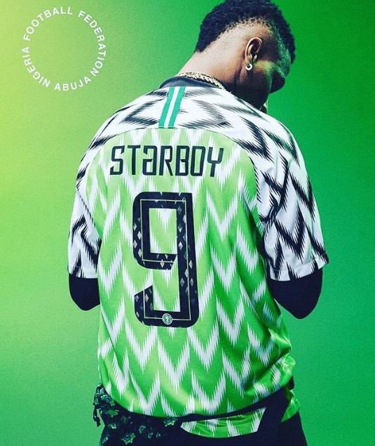Amazing Photos Of Wizkid Rocking The Nigeria Nike Jersey And Tracksuit. -  Celebrities - Nigeria