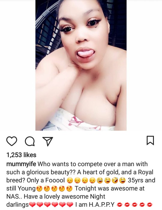 Lay On My Boobs, Let's Make Money Plansnigeria Girl Shows Off Her