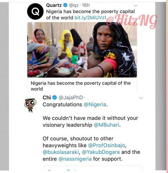 Nigeria Has The Poverty Capital Of The World (Photo) Politics