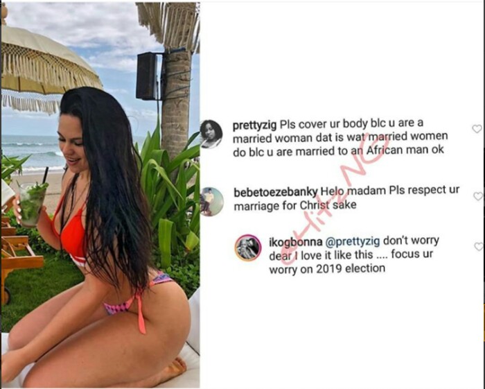 Sonia Morales Blasted For Wearing Bikini Ik Ogbonna Defends Her Celebrities Nigeria