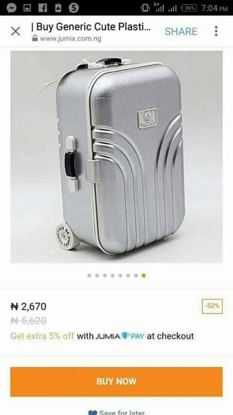 suitcase jumia