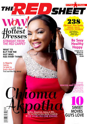 PHOTO: Nollywood actress Chioma Chukwuka on the cover of Red Sheet ...