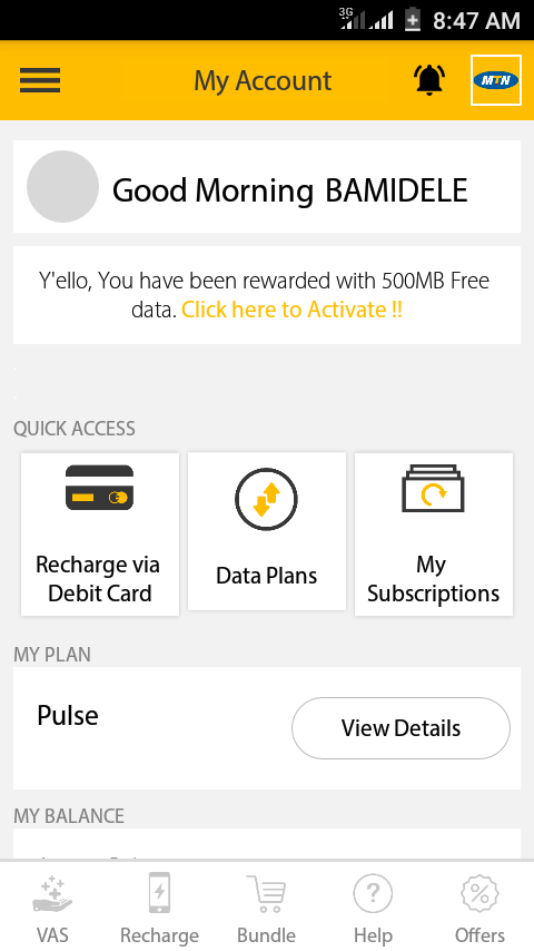 Get Free 500MB Data For All Mtn Subscribers, Activate Yours Now, 2018. -  Phones - Nigeria