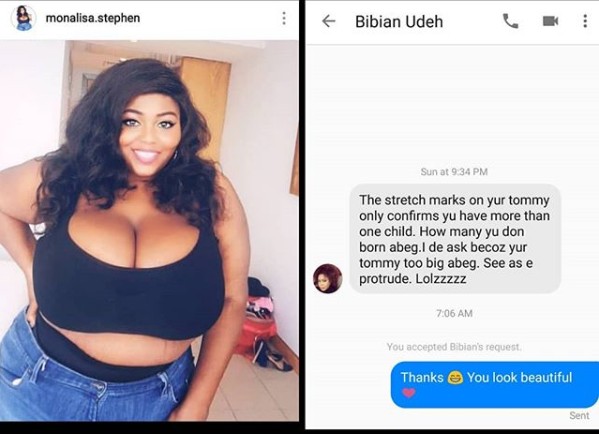 Nigerian lady born with saggy boobs cries out about being body-shamed which  is leading to depression [photos]