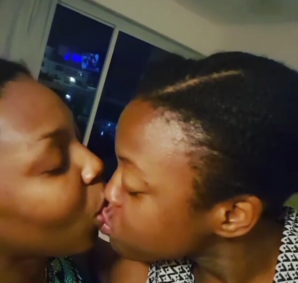 Silverline Okoro, Nigerian Lesbian And Her Girlfriend Kiss On Instagram -  Romance - Nigeria