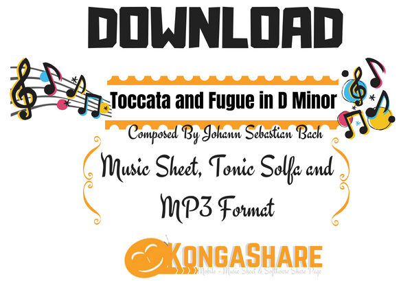 Download Toccata And Fugue In D Minor Music Sheet PDF & MP3 - Music/Radio -  Nigeria