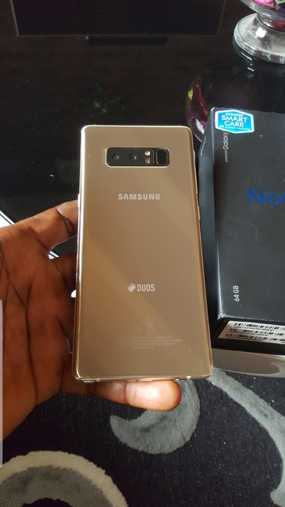 Gold Samsung Galaxy Note 8 Duos For Sale 64gb - Technology Market - Nigeria