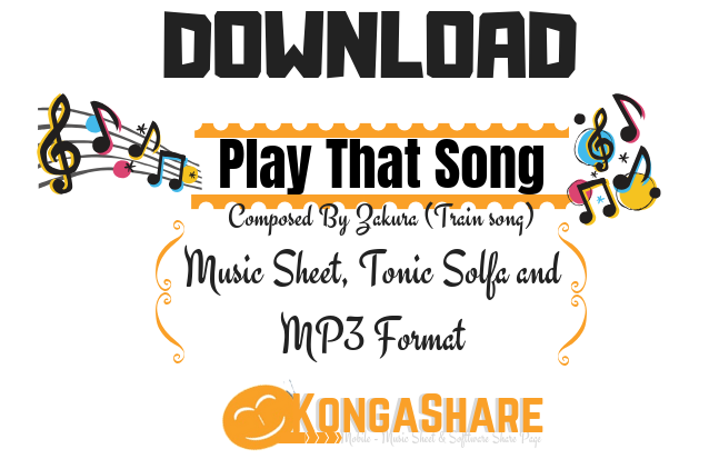Download Play That Song Piano Sheet Music – Train Song - Music/Radio -  Nigeria