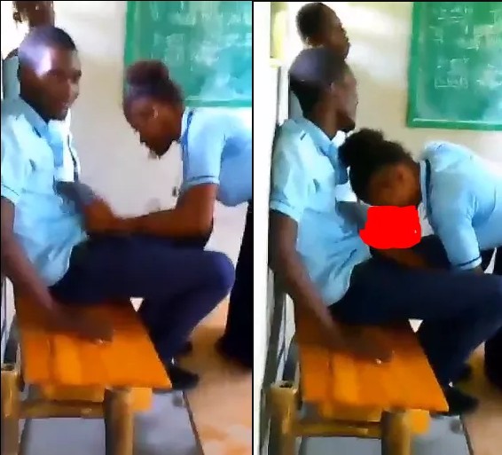 Female Student Performs MouthAction On Her Classmate In South  