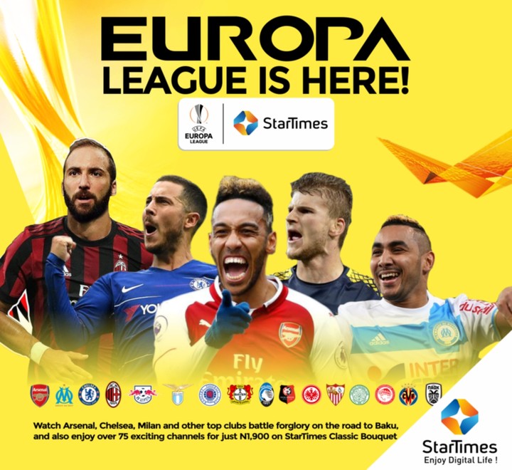 uefa champions league 2018 on startimes