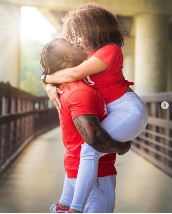 Muscular Tattooed Man Grabs His Fiancée In Lovely Pre Wedding Photos Romance Nigeria 4389