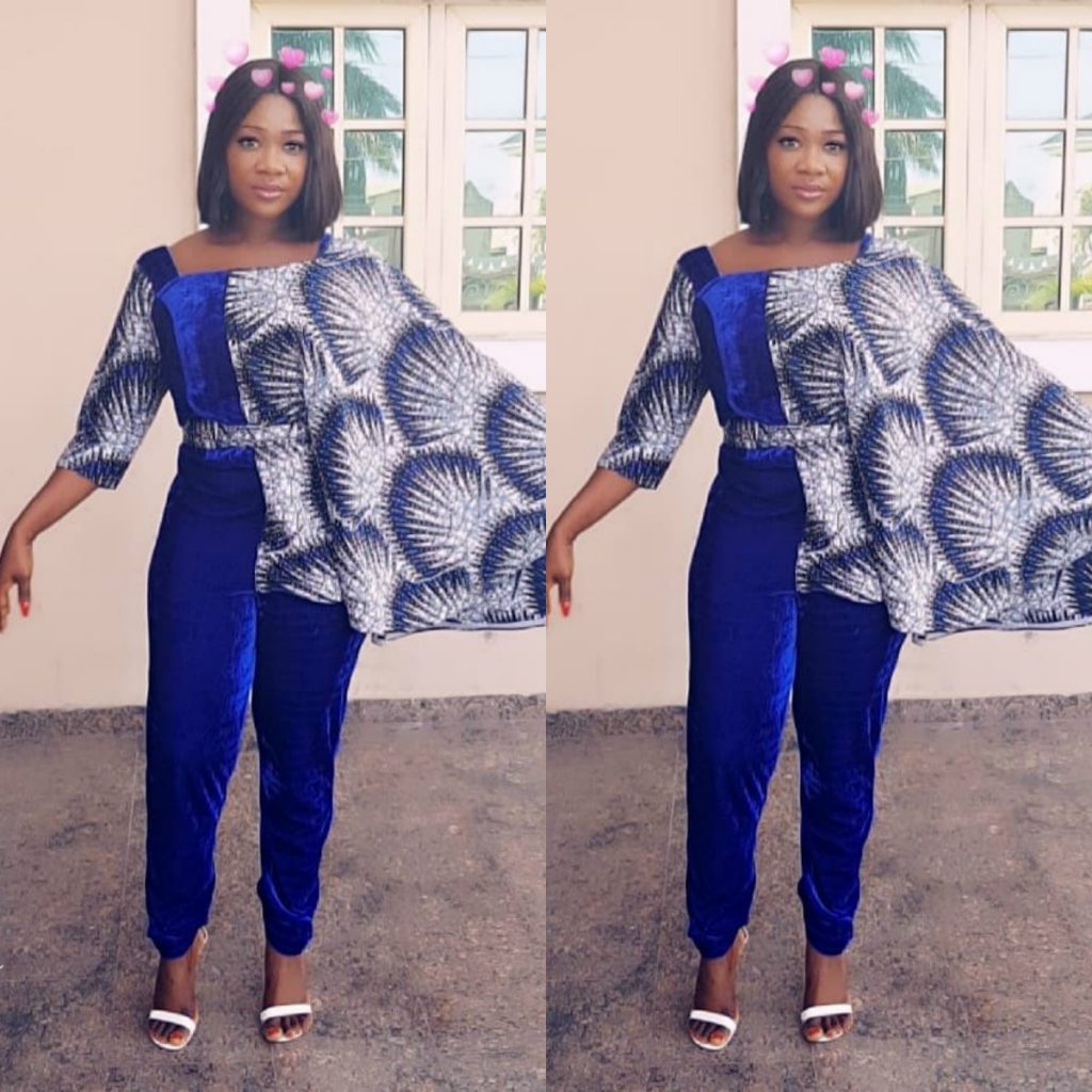 Celebrity Wearing The Latest 2018 Ankara Styles - Celebrities - Nigeria