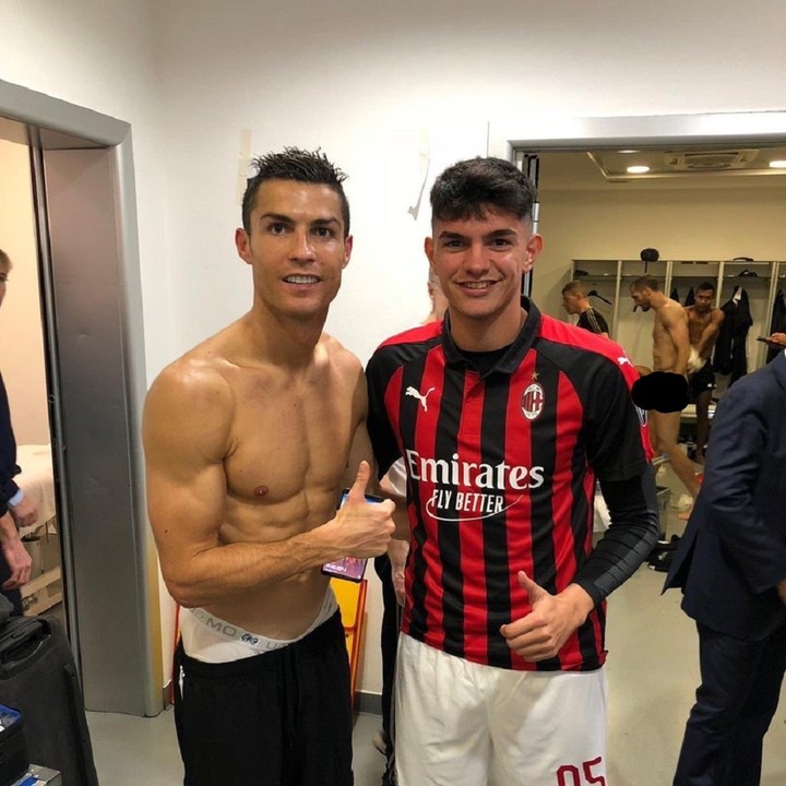 Milan Youth Apologises After Ronaldo Photo Catches Teammate Unclad ...
