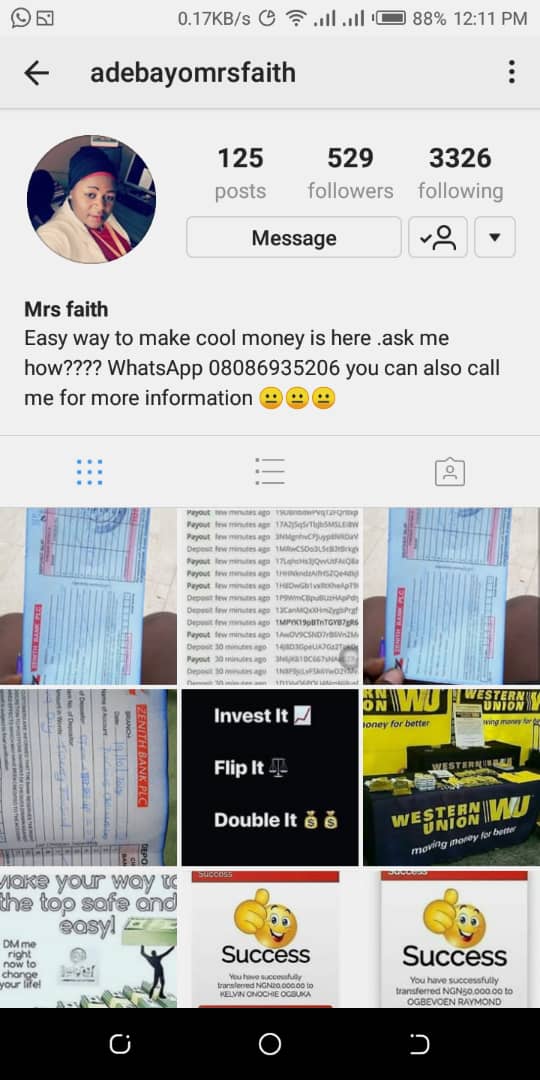 Beware Of Flip Cash Scam On Instagram - Crime - Nigeria