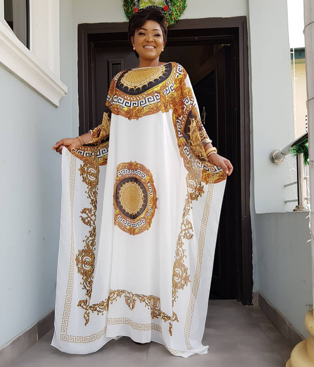 Mercy Aigbe In Gorgeous Maxi Gown - Celebrities - Nigeria