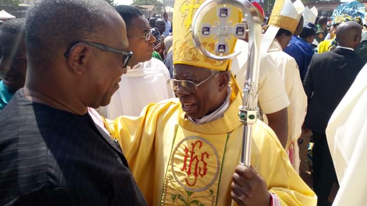 Coal City Connect - Peter Obi Meets Cardinal Arinze. PDP Vice