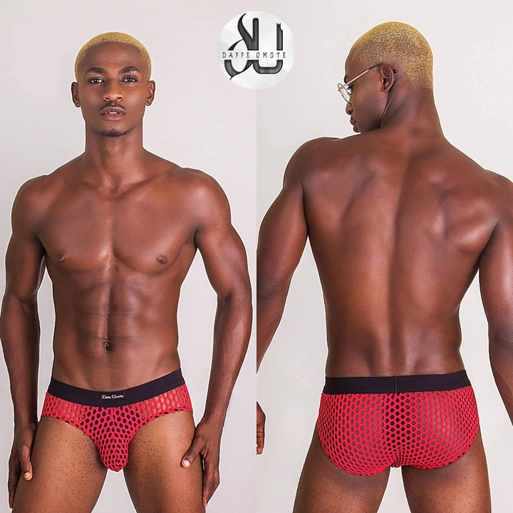 NIGERIAN DESIGNER RELEASES MEN'S SEXY UNDERWEAR COLLECTION - Model