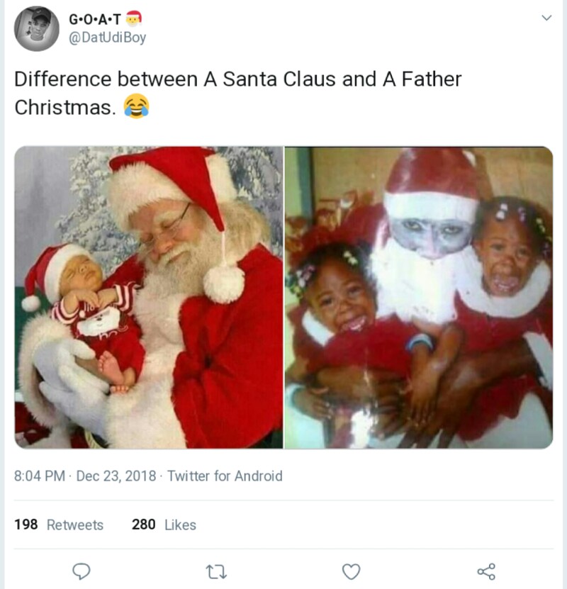 Father christmas deals or santa claus