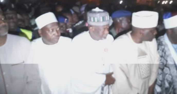 Lamido, Sanusi, Ganduje, Others At Funeral Prayer For Ex Gov. Hamza Abdullahi