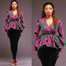 beautiful ankara blouse styles