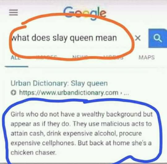 Urban Dictionary's Definition Of A Slay Queen Will Leave You In Stitches  - Romance - Nigeria