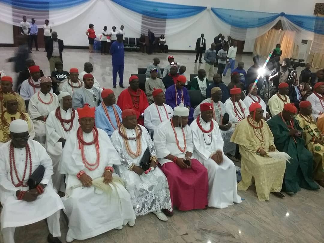 Atiku Okowa Meet With Delta Traditional Rulers At 