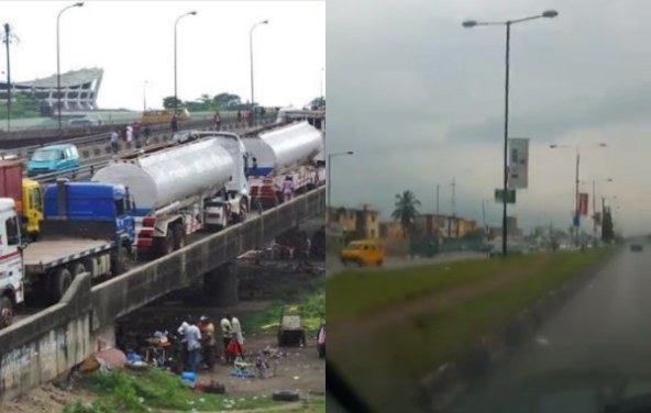 Lagosians React As Eko Bridge Suddenly Free From Traffic Ahead Of ...