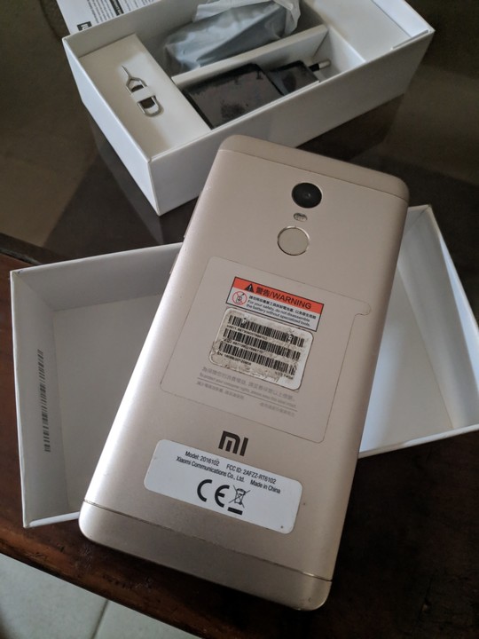 Sold Clean Xiaomi Redmi Note 4 4gb Ram 64gb Rom Phones Nigeria 