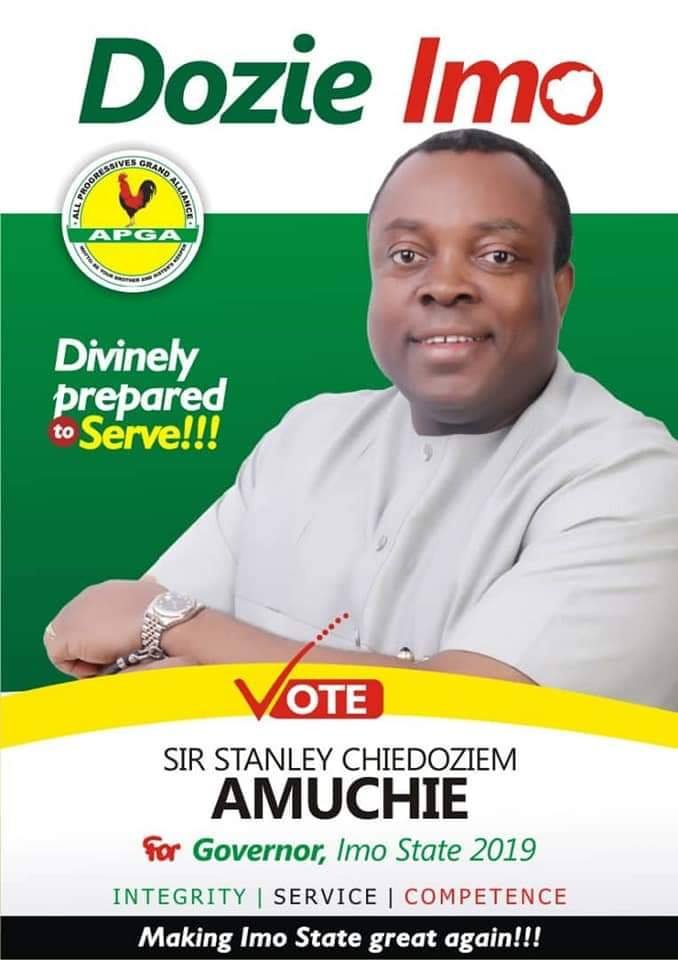 Who Is The Governorship Candidate Of APGA In Imo State? Politics