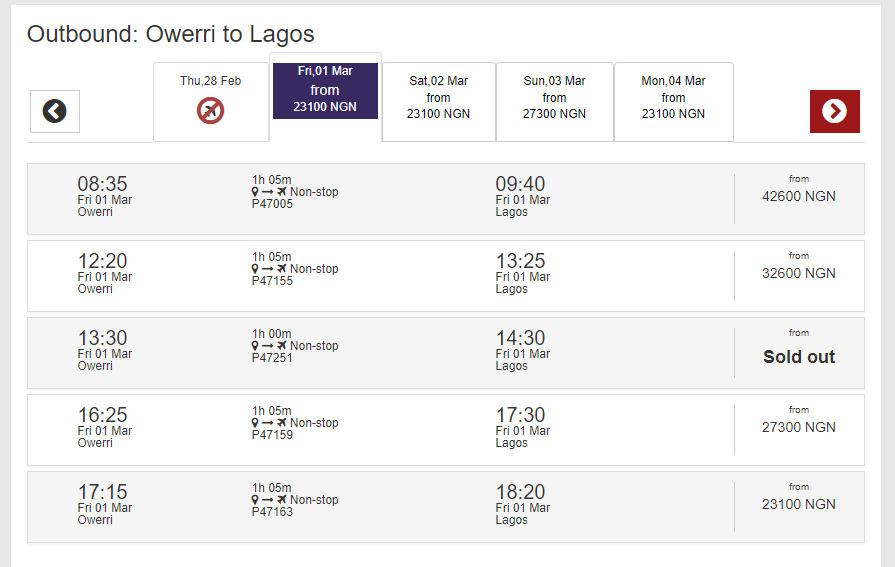 How Much Is Flight From Imo To Lagos Travel Nigeria