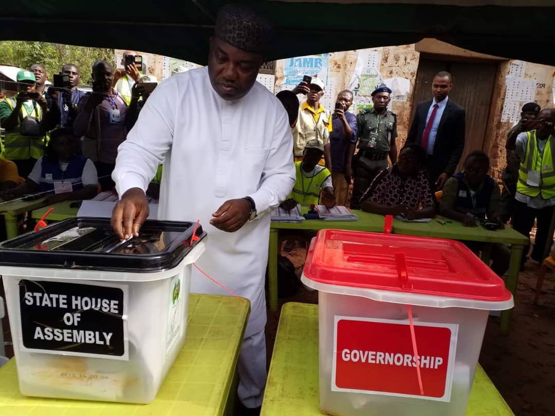 Enugu State Governor Votes, Observers Describe Elections As Peaceful