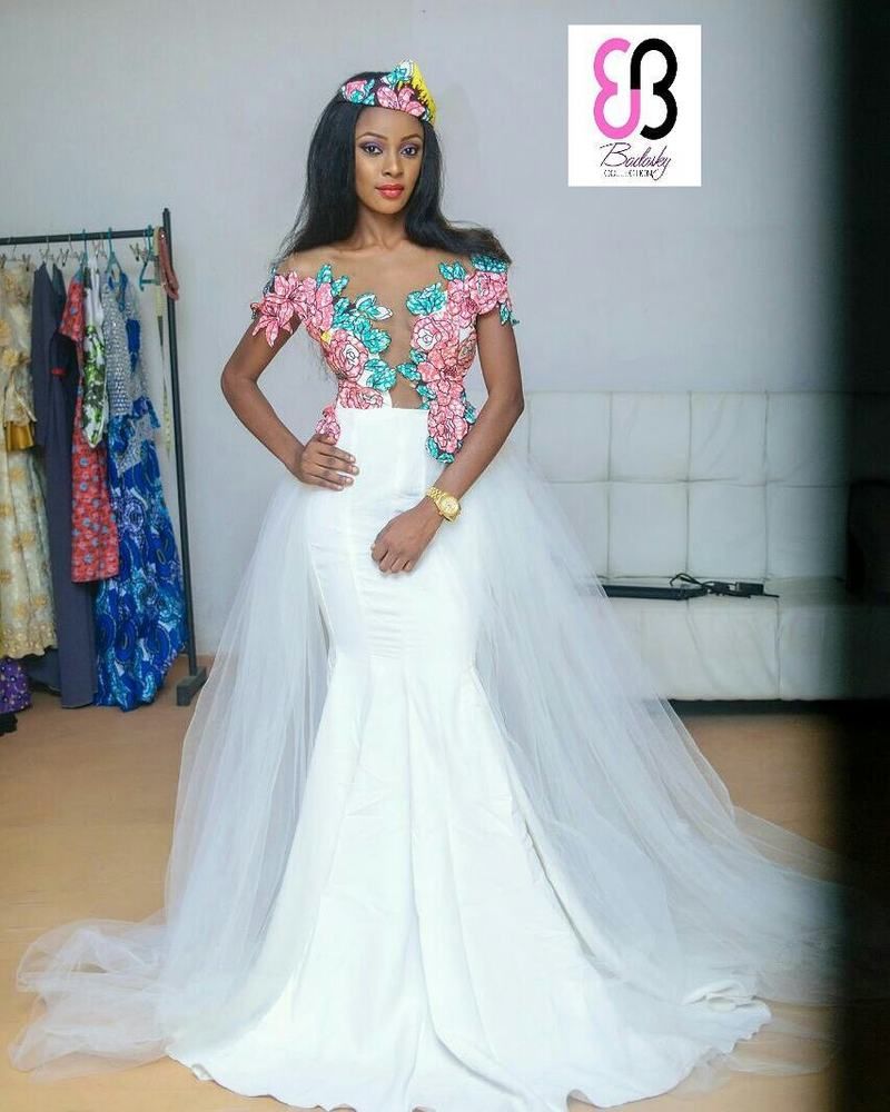 Ankara Wedding Dress