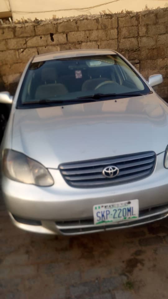 Reg 03 Toyota Corolla For Sale 1.2m Asking Price - Autos - Nigeria