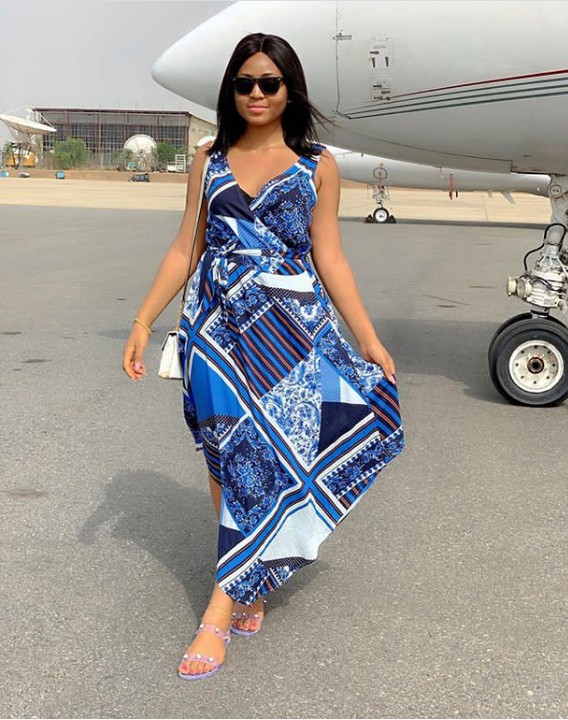 Regina Daniels Steps Out Of Jet In Style (photos) - Celebrities - Nigeria