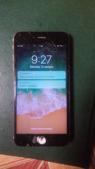 Cracked Iphone 6s Plus 64gb For Sale Technology Market Nigeria